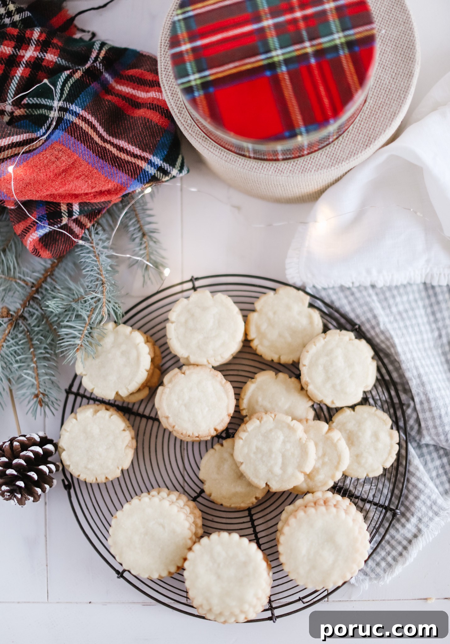 Perfect Homemade Shortbread Cookies Recipe 3 shortbread cookies