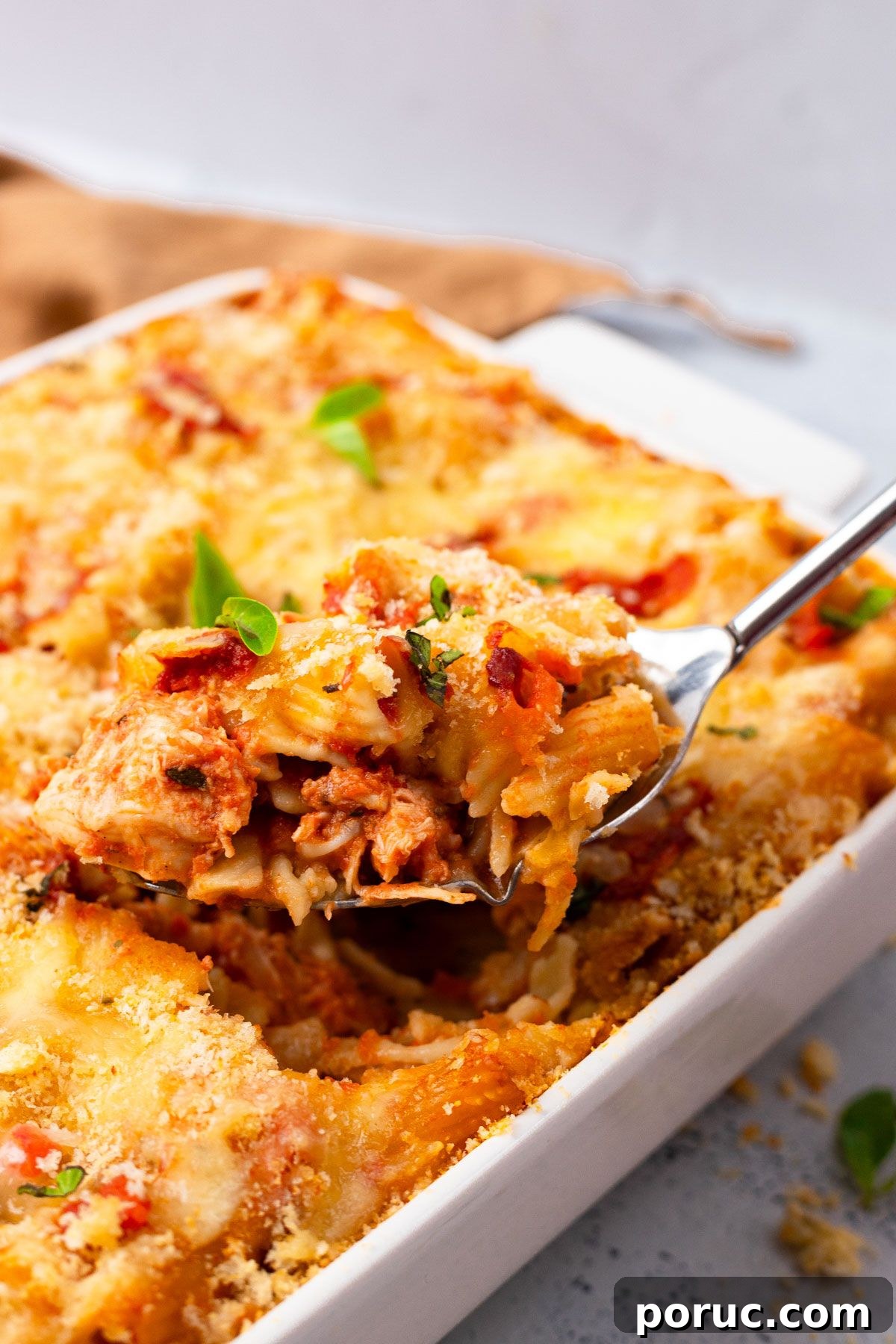 21 Comforting High-Protein Fall Recipes for Family Meals 13 Chicken Parmesan Casserole