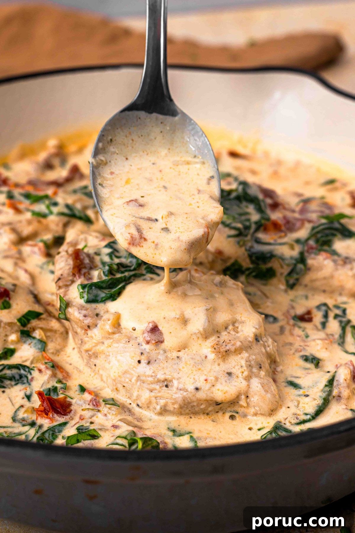 21 Comforting High-Protein Fall Recipes for Family Meals 3 Creamy Chicken in Parmesan Sauce