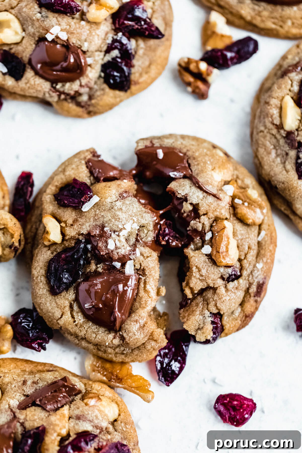 cookie broken in half