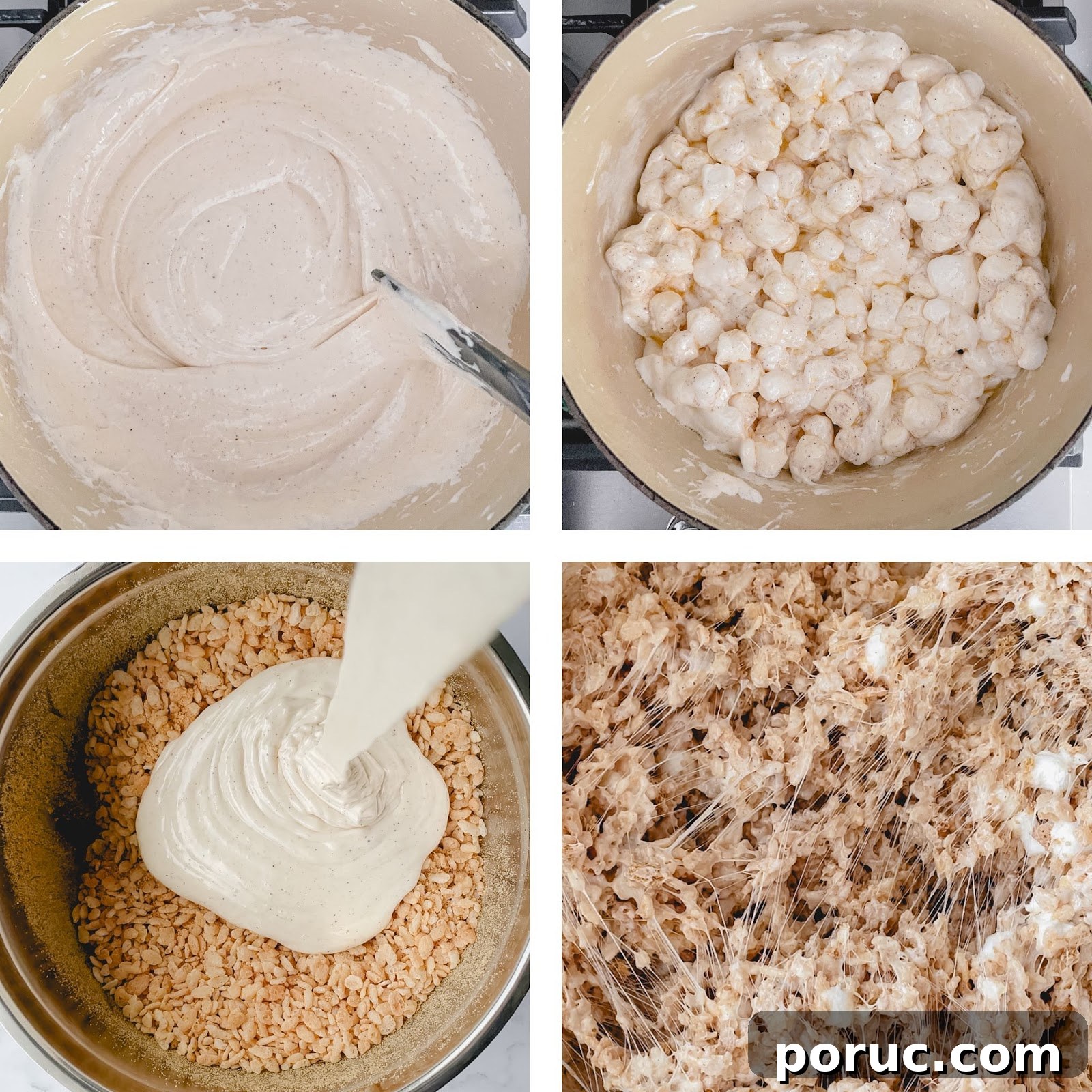S'mores Rice Krispie Treats Recipe — Gooey Chocolate & Toasted Marshmallow 6 img 62 5