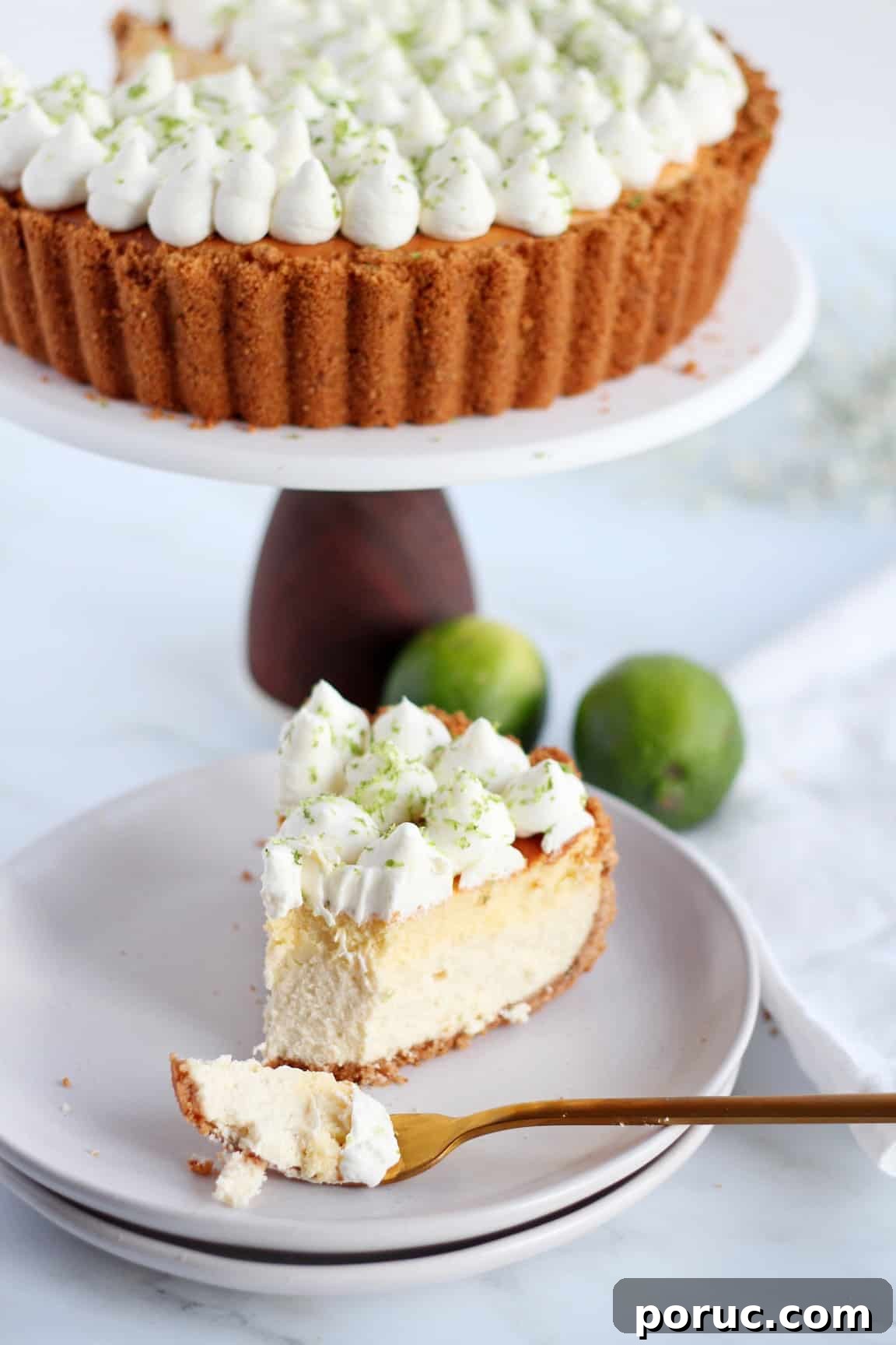 keylime cheesecake tart