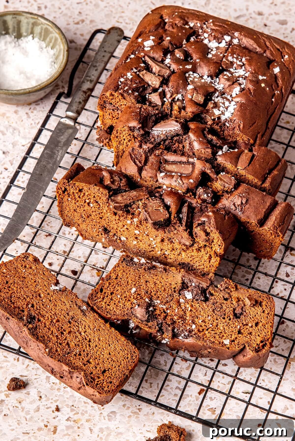 Gluten-Free Double Chocolate Zucchini Blender Bread Recipe 5 Chocolate Zucchini Bread - Olivia Adriance