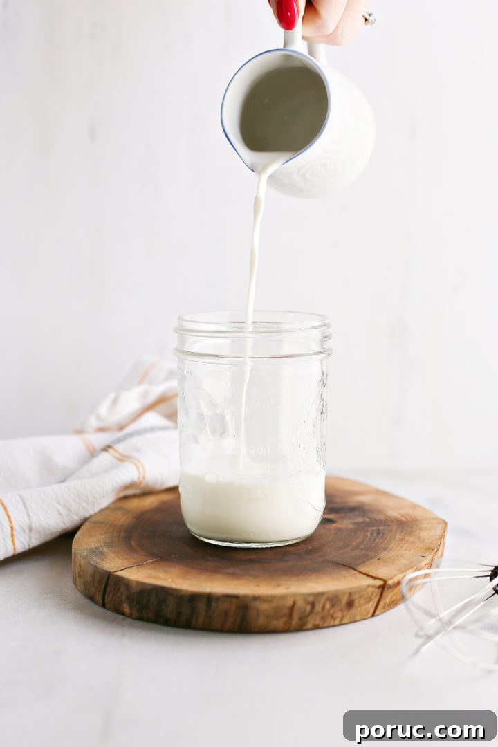 5 Half-and-Half Substitutes and When to Use Them 4 cream being poured