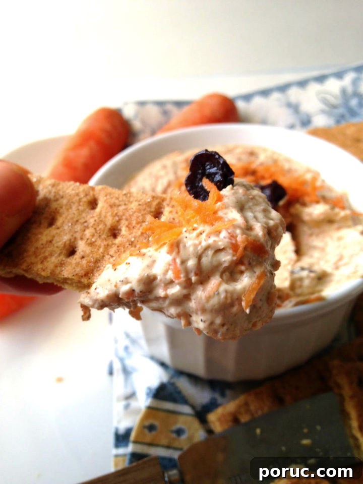 Cream Cheese Frosted Carrot Cake Recipe 8 Carrot cake dip