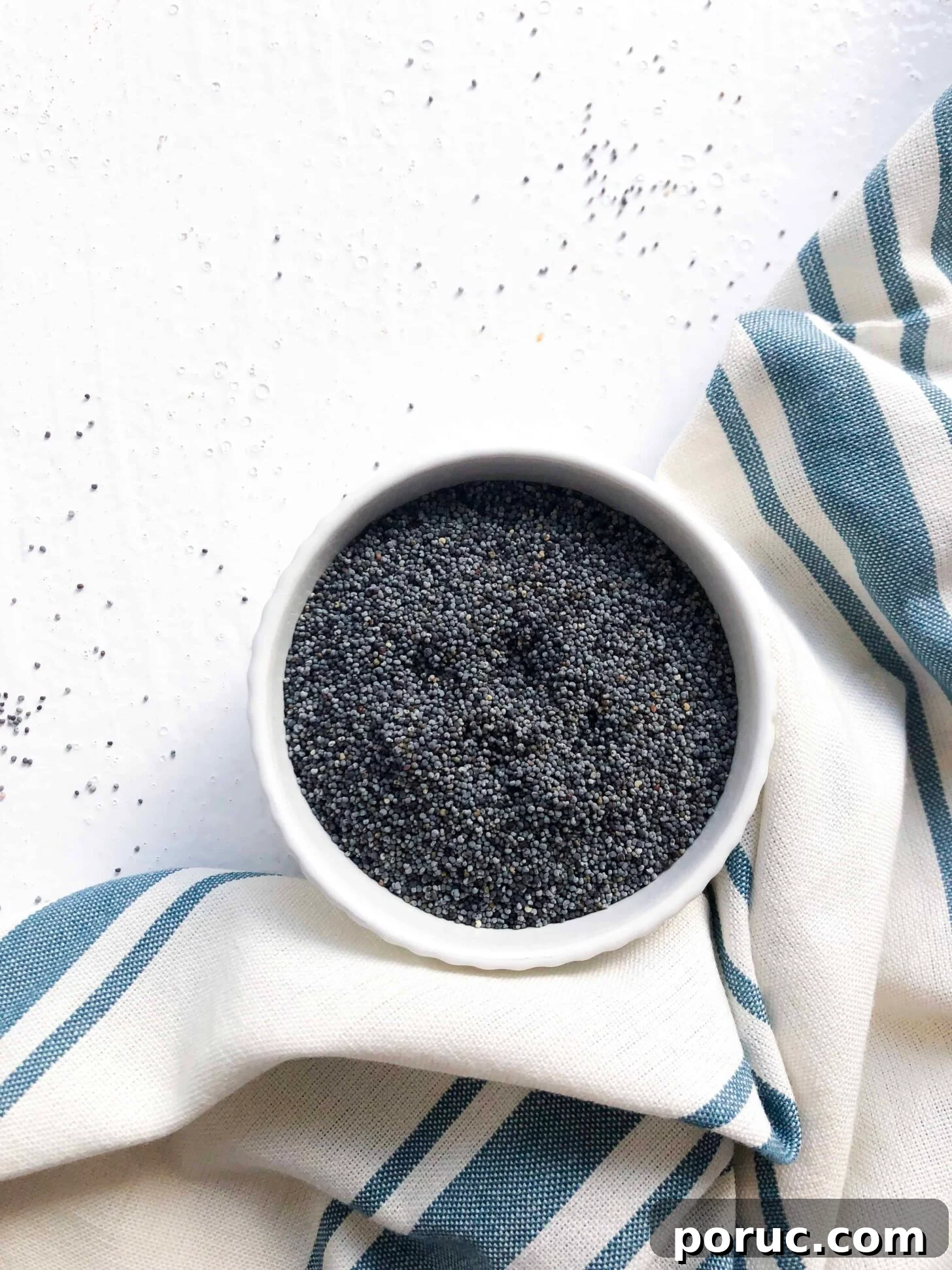 Gluten-Free Poppy Seed Muffins Recipe for Moist, Light Muffins 3 A bowl of poppyseeds