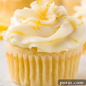 Zesty Lemon Cupcakes Recipe with Simple Glaze 13 Lemon-Cupcakes