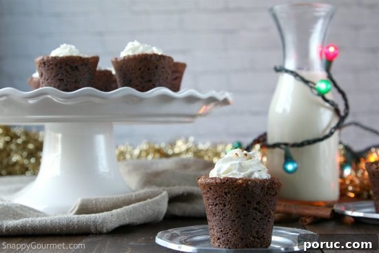Gingerbread Cookie Cups Recipe | SnappyGourmet.com