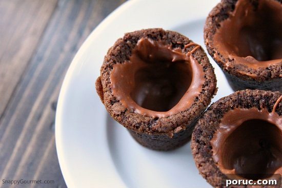 Gingerbread Cookie Cups Recipe | SnappyGourmet.com