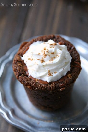 Gingerbread Cookie Cups Recipe | SnappyGourmet.com