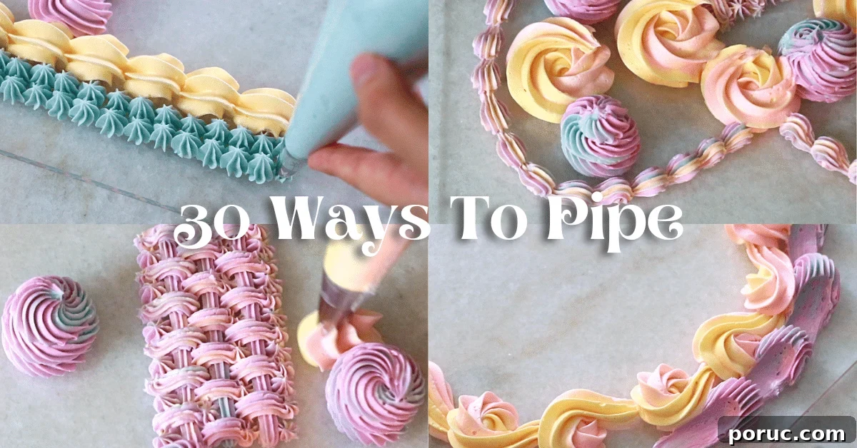 Showing 30 Ways To Pipe with Star Tips
