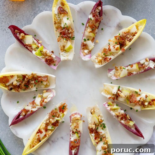 stuffed endive appetizer