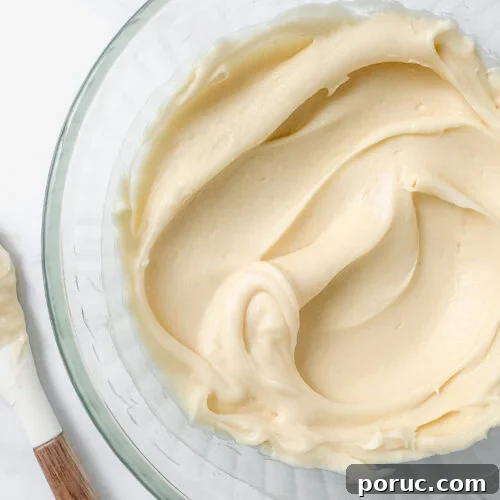 Silky Cream Cheese Frosting Recipe for Cakes and Cupcakes 12 img 83933 11
