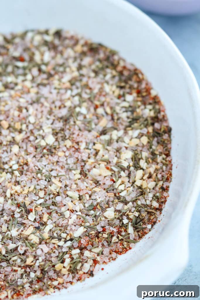 Ultimate Steak Rub: Bold Seasoning for Juicy, Flavorful Steaks 4 close up of steak seasoning salt rub