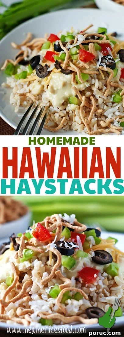 Homemade Hawaiian Haystacks Recipe with Pineapple and Chicken 6 Homemade Hawaiian Haystacks