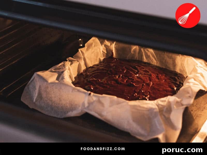 Baking brownies in the oven a little bit longer than called for can help them the brownies firm up and get rid of excess moisture.