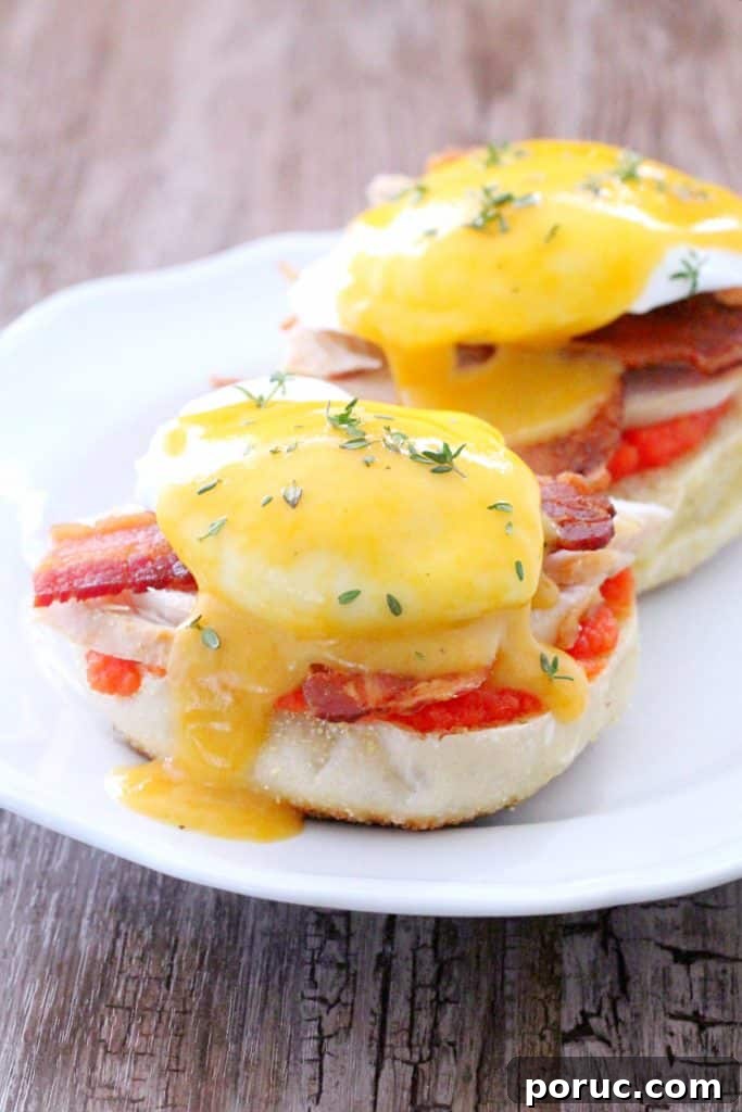 Kentucky Hot Brown Benedict with Smoked Turkey & Mornay 2 Kentucky Hot Brown Eggs Benedict by Foodtastic Mom
