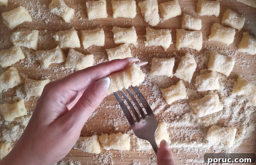 Screenshot (653) Rolled gnocchi on fork
